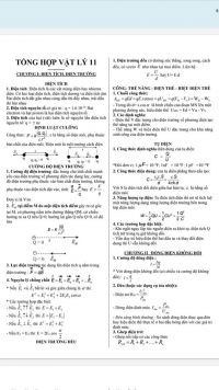 Điện tích, điện trường - Vật lí 11