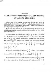 Các chuyên đề hình học bồi dưỡng học sinh THCS
