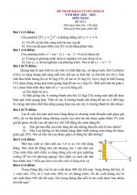 Đề tham khảo tuyển sinh vào lớp 10 và đáp án môn Toán năm 2022