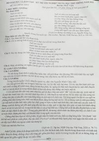Đề thi tốt nghiệp THPT Quốc Gia m&ocirc;n Ngữ Văn năm 2022